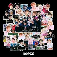 100PCS/ Kpop Stray Kids MANIAC Stickers New Album Pack Noeasy Stickers Cute Boys Group Idol Photo Picture Print Phone Case Stickers Labels