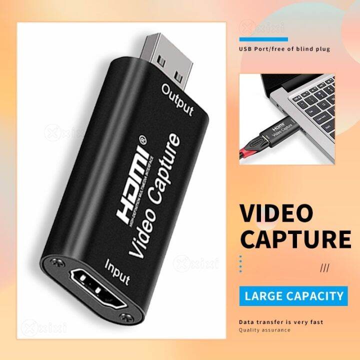 Video Capture HDMIUSB 2.0Streaming GameCapture Card HDMI Cable Lazada PH
