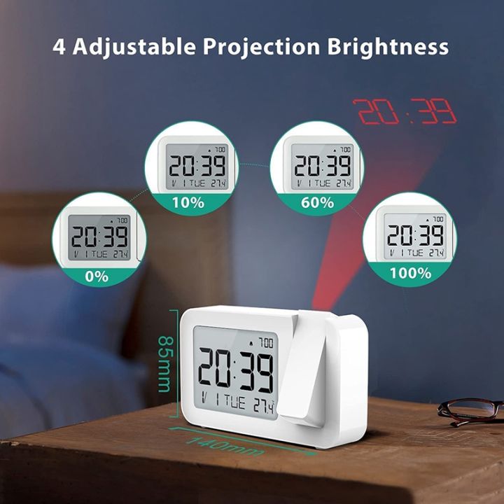 alarm-clock-with-projection-projection-alarm-clock-with-indoor-temperature-4-adjustable-projection-brightness