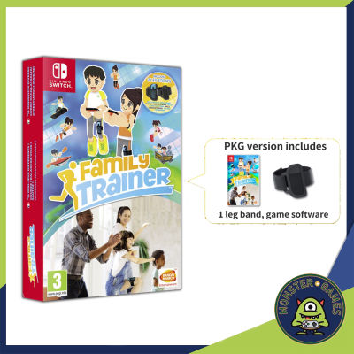 Family Trainer Nintendo Switch game **มีแถมที่รัดขา 1 อัน** แผ่นแท้มือ1!!!!! (Family Trainer Switch)