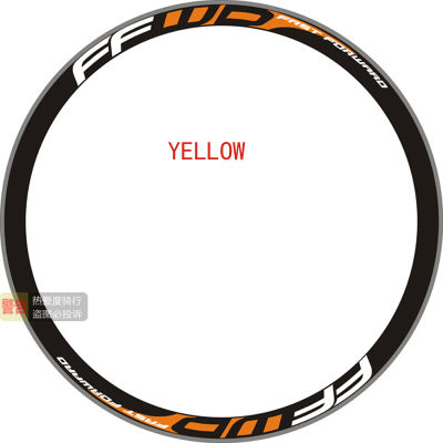 Hot Outdoor Bicycle Sticker FFWD f4 Road Bicycle Wheel Group Stickers Suitable For 3840 Rims for Two Wheel Decals Bike Sticker