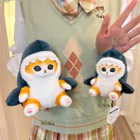 【Free-sun】COD ตุ๊กตาผ้า รูปแมวฉลามน่ารัก หมอนตุ๊กตา ตุ๊กตาฉลาม ของเล่นสําหรับเด็ก ของขวัญวันเกิด