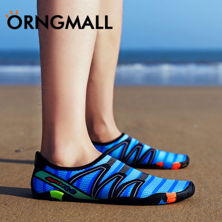 orngmall-รองเท้ากีฬาทางน้ำสำหรับผู้ชาย-รองเท้าว่ายน้ำรองเท้าผ้าใบสตรีกีฬาทางน้ำกีฬาทางน้ำรองเท้าแตะโต้คลื่นชายทะเลรองเท้ากีฬาน้ำหนักเบาสำหรับผู้ชายผู้หญิง
