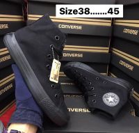 Converse All Star รองเท้าคอนเวิร์ส คอนเวิส (ฟรีกล่อง) 36-45EU รองเท้าข้อสั้น-ข้อยาว รองเท้าลำลอง รองเท้าผ้าใบผช รองเท้าผ้าใบผญ UV10B007 [Best Price]
