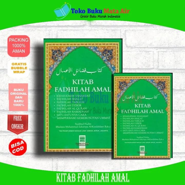 BEST SELLER ORIGINAL KITAB FADHILAH AMAL - ASH SHAFF | Lazada Indonesia