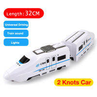 1:8 Harmony Railcar Simulation High-speed Railway Train Toys for Boys Electric Sound Light Train EMU Model Puzzle Child Car Toy