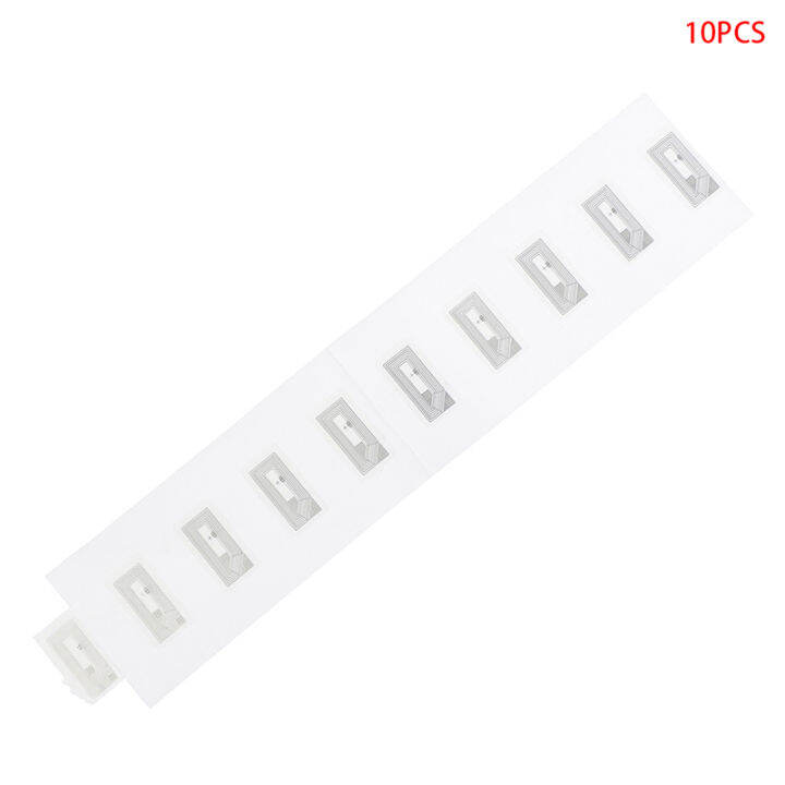 BABIQT 10 PCS NFC Tags Sticker NTAG213 Chip Mini NFC Stickers Adhesive Labels Transparent RFID Tags Rewritable 144 Bytes Memory Work With