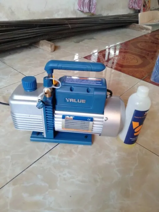 Value Vacuum Pump Tipe VE135N 1/3 HP Pompa Vakum Refrigerant Lazada