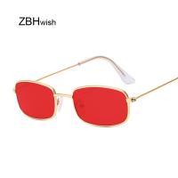 【LZ】♗❈  Cute Sexy Rectangle Sunglasses Woman Retro Small Black Red Pink Cateye Sun Glasses Female Vintage Shades For Woman