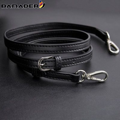 BAMADER Black Bag Strap Leather Shoulder Strap Adjustable Female Shoulder Crossbody Strap Replacement Luxury Bag Straps