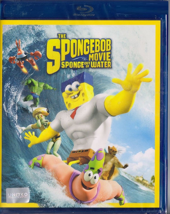 SpongeBob Movie: Sponge Out Of Water, The สพันจ์บ็อบ ฮีโร่จากใต้สมุทร (Blu-ray)