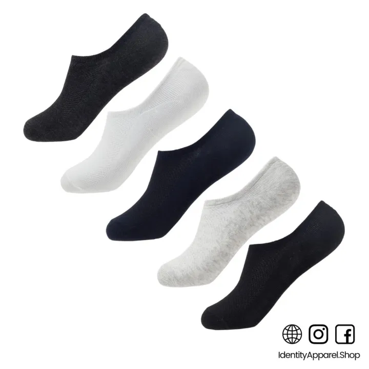 IDENTITY Plain Invisible Socks | Lazada PH