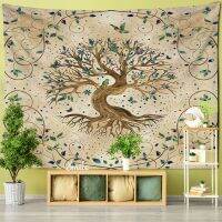 【CW】✒№❍  of Background Tapestry Psychedelic Polyester Fabric Printed Wall Hanging