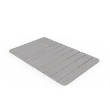 Buy Wholesale China Water Absorbing Stone Dish Drying Mats For