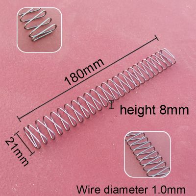 【LZ】 1.0mm Wire Diameter Square Flat Spring Compression Spring