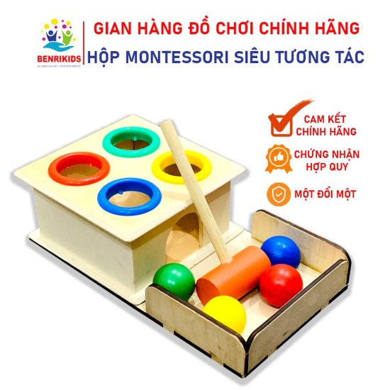 Đồ chơi giáo cụ montessori cho trẻ phát triển kỹ năng toàn diện - ảnh sản phẩm 1