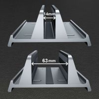 Vertical Laptop Stand Holder For MacBook Air Pro Aluminum Alloy Adjustable Foldable Notebook Stand Tablet Laptop Accessories