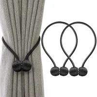 【Approving】2PC ใหม่ Magneticurtain Tiebacks Tie เชือกอุปกรณ์เสริมแท่งอุปกรณ์เสริมหลัง Holdbacks BuckleHook ผู้ถือ Home Decor