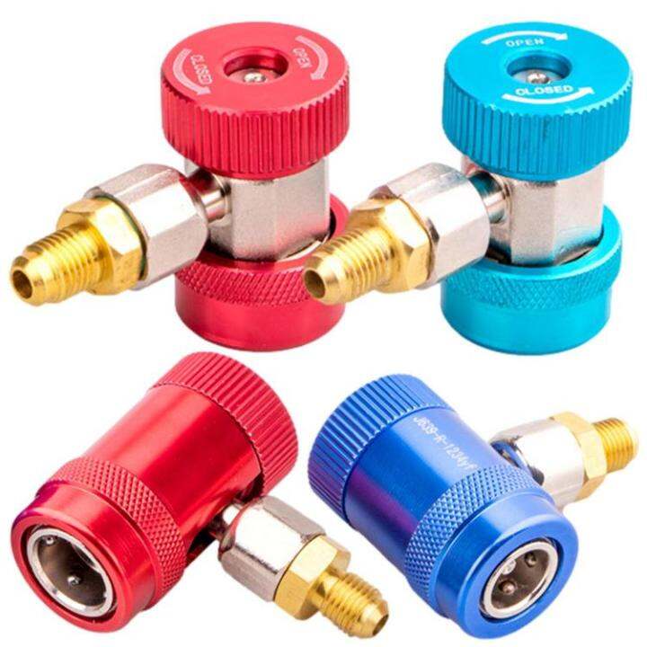 R1234Yf to R134A Adapter Quick Coupler R1234Yf Adapter AC Fittings