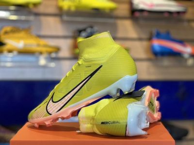 【Special Deals】 2023 New Mens Durable and Breathable Football Shoes Air Zoom 15 Elite FG สตั๊ด รองเท้าฟุตบอล รองเท้าสตั๊ด 100% Authentic
