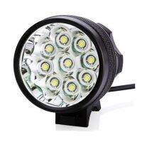 ไฟหน้าจักรยาน CREE XM-L T6 LED 9 ดวง ความสว่าง 10800 Lumen พร้อมแบตเตอรี่ครบชุด (DC)