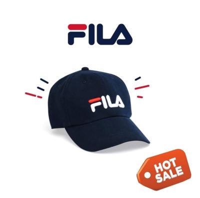 [ของแท้100%] FILA หมวกฟิล่า รุ่นยอดฮิต สีขาว สีกรม สีชมพู