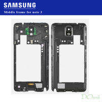 สำหรับ Samsung Galaxy Note 3 3G SM-N900/N9005/N900A/N900V กรอบด้านหลังด้วยสีขาว/ดำ/ชมพู/ทองขาว/ทองสีดำเลนส์กล้อง