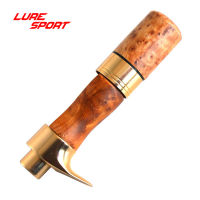 2021LureSport Burl wood Aluminum reel seat Fishing Rod Building Component spinning casting reel seat Repair Pole DIY Accessory