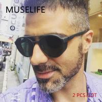 MUSELIFE Classic Punk Sunglasses Men Brand Designer Sunglasses Men Vintage Sun Glasses for Men Punk Oculos De Sol Gafas UV400 Cups  Mugs Saucers