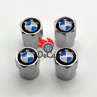 จุกลม ยางรถยนต์ พร้อมโลโก้ บีเอ็ม BMW 1 ชุด (4 อัน) - Car Tire Valve Caps
