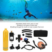 【ดำน้ำ】DEDEPU 1L Portable Snorkeling Mask Diving Gear Swimming Snorkeling Set