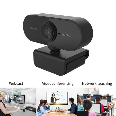 ✔❀₪ Webcam 1080P High-definition Webcam Used for Microcomputer Game Live Video Call Conference Work and With Microphone USB Plug