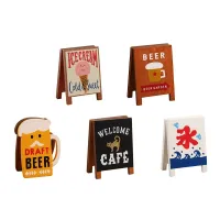 H05A Cute Wood Picture Clip DIY Paper Craft Holder DIY Photo Wall Pics Clip Creative Wooden Clip for Wedding Meeting Party Clips Pins Tacks