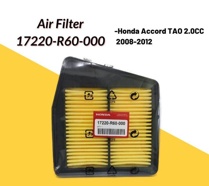 Original Honda Engine Air Filter Honda Accord Tao Cc R Lazada