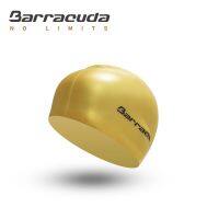 Barracuda swimming caps long hair  Hair Protection  Women Waterproof  Durable Silicone  Comfortable #Gold Swim Caps