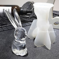 3D Aromatherapy Model Mirror Dimensional Plaster Cartoon Tool Animal Epoxy Stitching Rabbit