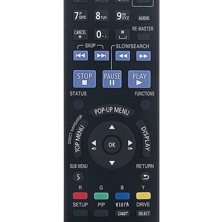 remote-control-n2qayb000378-for-panasonic-blu-ray-disc-player-dmp-bd60-dmp-bd80-dmp-bd35-dmp-bd605-dmp-bd601-dmp-bd80k