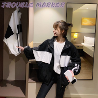 TroubleMaker เสื้อผ้าแฟชัน2023 เสื้อแจ็คเก็ตผ้าฟลีซขนาดเล็กสำหรับฤดูใบไม้ร่วงและฤดูหนาว เวอร์ชั่นเกาหลี WJK2392RSA 38Z230920