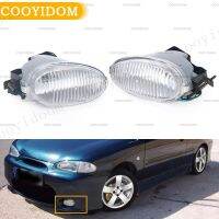 Pair Front Bumper Fog Light Lamp Clear  Driving Lamp Assembly With Bulb 92201-22300 92202-22300 For Hyundai Ent 1998-1999