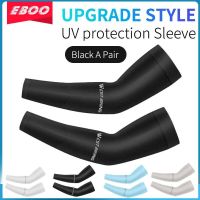 EBOO Ice Silk Cycling Sleeves Sport Arm Sleeves Cycling Arm Sleeves Cover UV Protection Outdoor Running Basketball Summer Arm Sleeves Cycling Equipmen