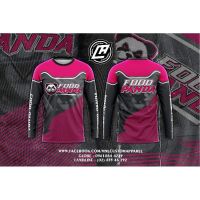 [In stock] 2023 design FOOD PANDA V2 DRIFIT FABRIC (FULL SUBLIMATION)  TUBEMASK 3D Cycling Jersey Sportswear Long Sleeve ，Contact the seller for personalized customization of the name