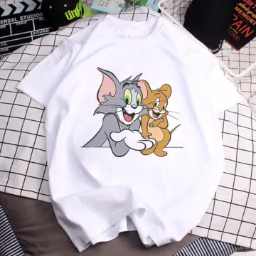 Tom Cat Jerry Mouse Jacket Men Couple Wear Cartoon Printed Mens