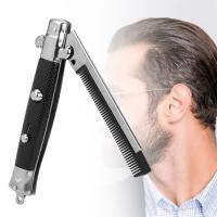 【hot】¤  Folding Comb Brushes Hair Trimmer Mens Styling Tools   Accessories