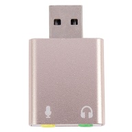 Usb Sound Card 7.1 External Usb To Jack 3.5Mm Headphone Adapter Stereo Audio Mic Sound Card For Pc Computer Laptop thumbnail