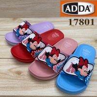 ADDA 17801 รองเท้าแตะสวมเด็ก ลายมินนี้ Size 8-11