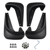 Mud Flaps Splash Guards Vehicles Mudguard Splash Guards Front and Rear Set No Drilling 4pcs Flexible Mudflaps Dirty Fenders For SUV Car Pickup Truck effectual