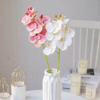 Orchid Artificial flower Phalaenopsis flowers 3D plastic artificial flowers Artificial plants home decors wedding birthday party decoration