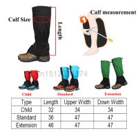 Outdoor Waterproof Leg Gaiters Leg Covers For Hiking Camping Climbing Skiing Desert Boots Shoes Snow Gaiters Legs Protection