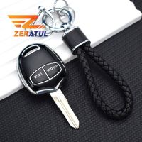 wenminr Soft TPU Car Key Case Cover For Mitsubishi Lancer EX Grandis Outlander Triton Pajero ASX Evolution 2/3Buttons Shell Fob Keychain