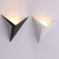 Modern minimalist triangle shape LED Wall Lamps Nordic style Indoor Wall Lamps Living Room Lights 3W AC85-265V Simple Lighting